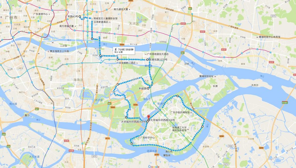 Google线路规划数据