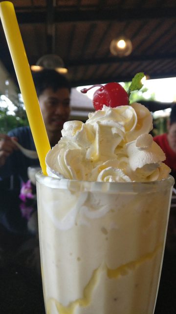一杯奶昔