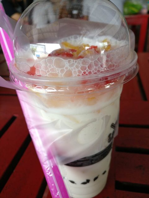 果汁奶茶