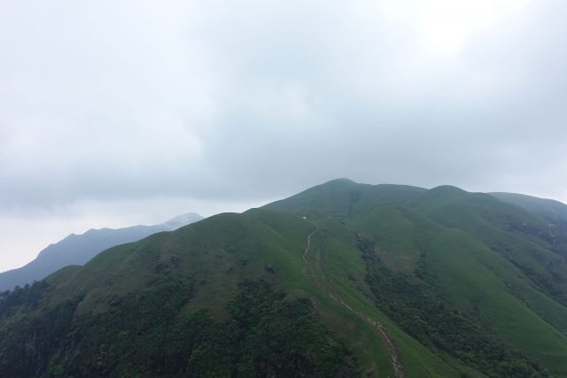 武功山的山脉