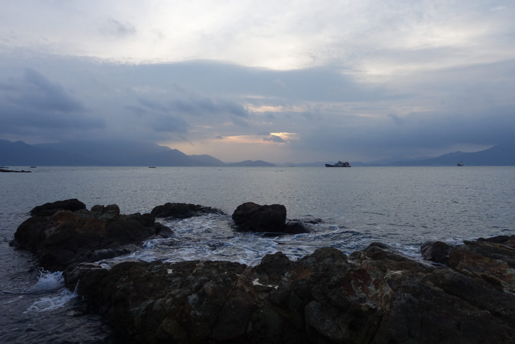 大甲岛 没有日落的日落