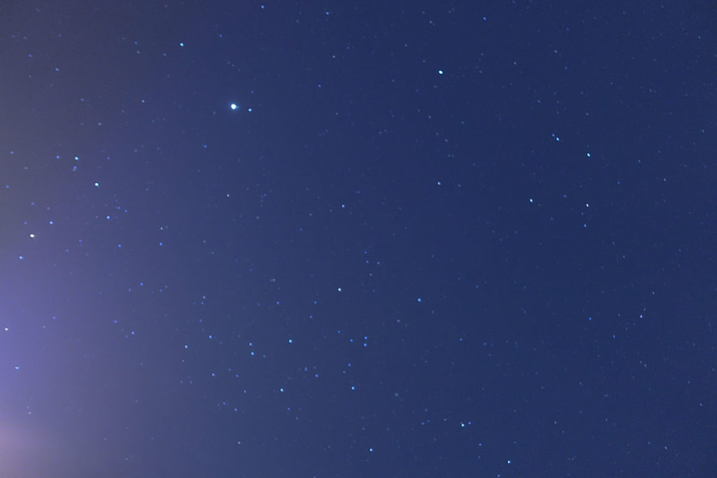 垦丁海边的星空